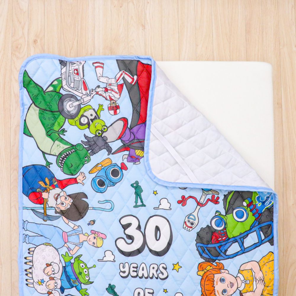 トイ・ストーリー ウッディ バズ・ライトイヤー 冷感 キルトパッド 70&times;120cm ひんやり 接触冷感 NZ3300-TS