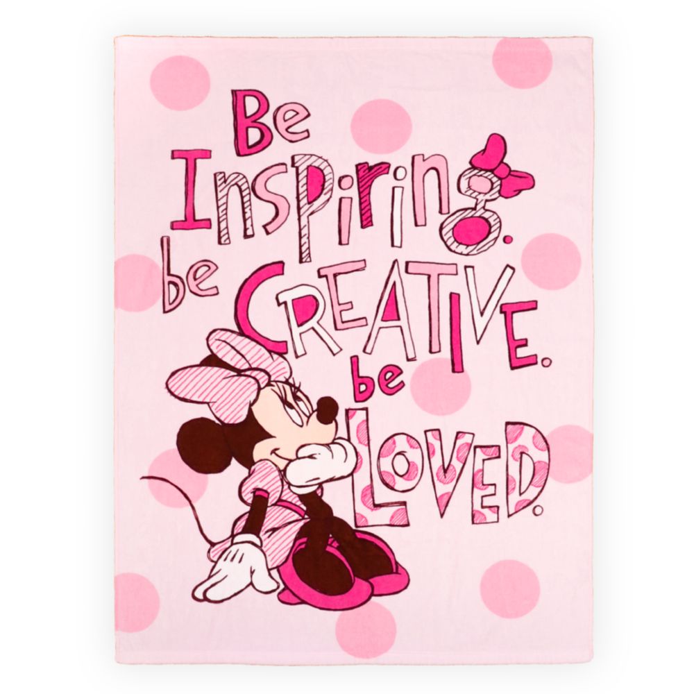 公式 ショップディズニー タオルケット ミニー 85 115cm シャーリング加工 綿100
