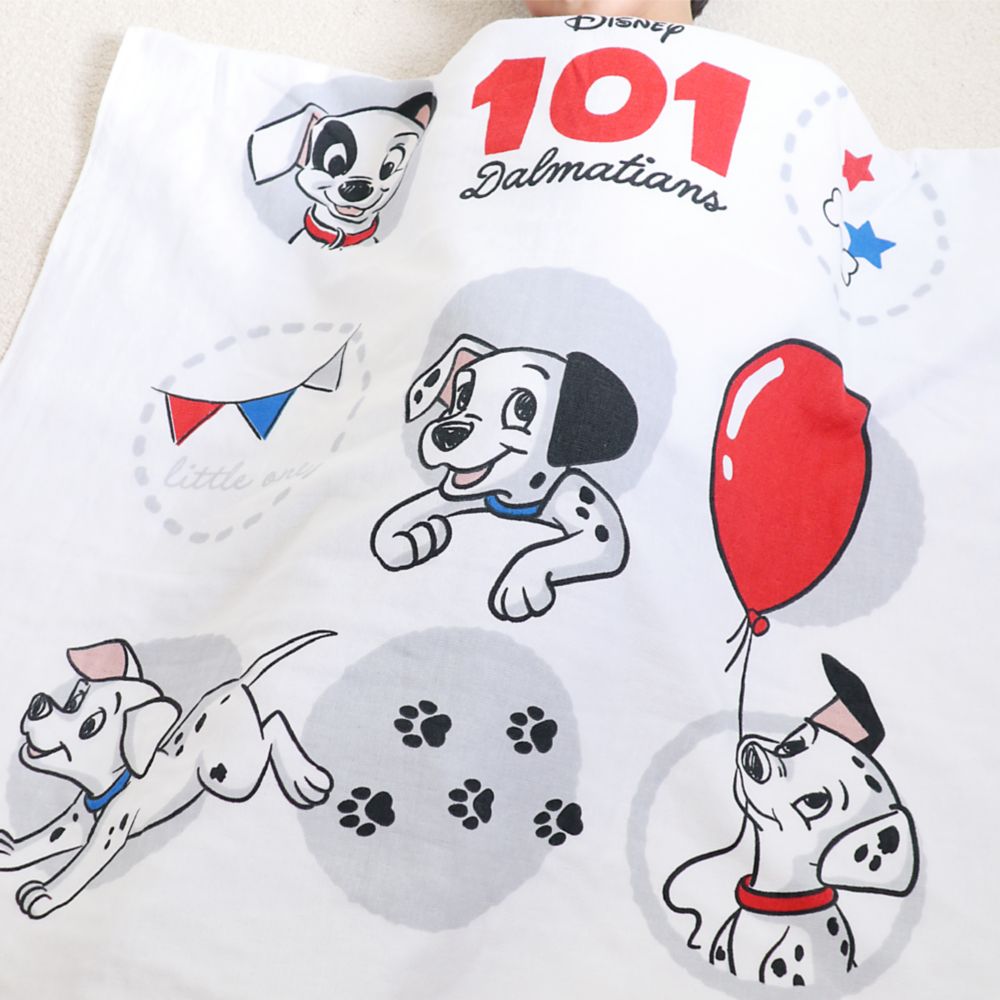 101匹わんちゃん タオルケット 85&times;115cm 表ガーゼ 裏パイル 綿100% NZ8626