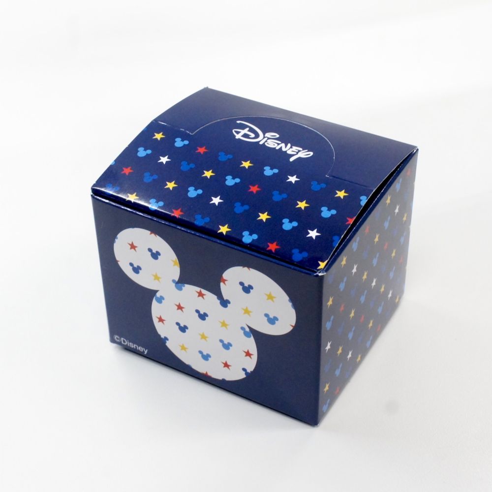 公式 ショップディズニー ディズニーネクタイ ミッキーストライプ柄ネイビー ギフトbox付き