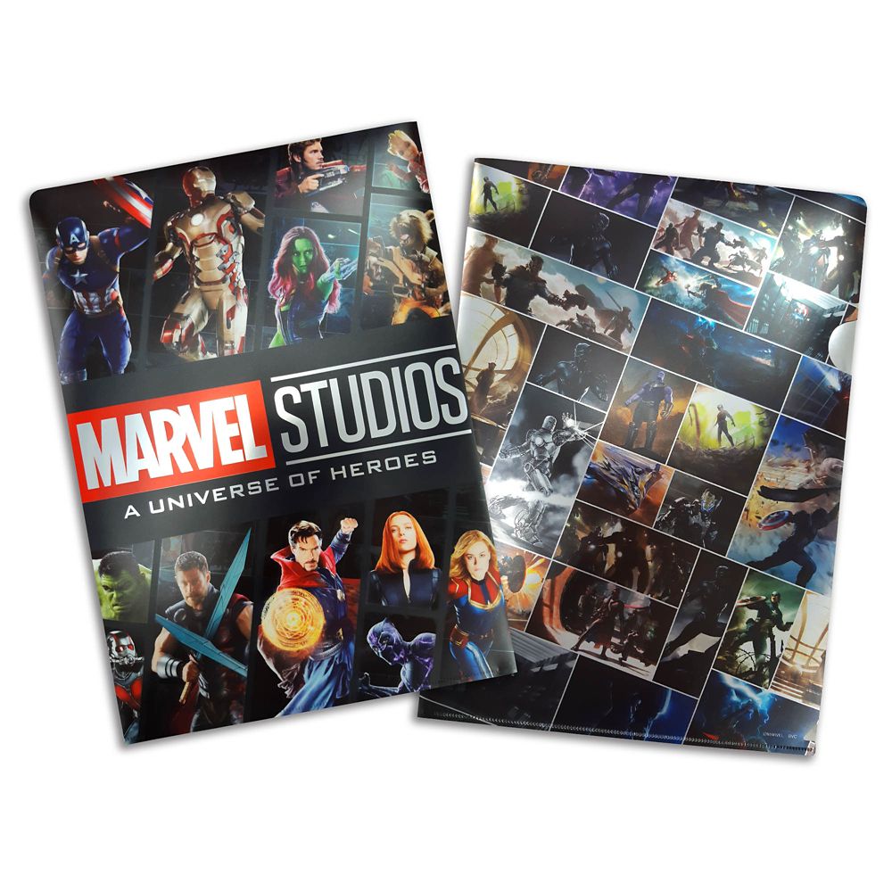 公式 ショップディズニー Marvel ポスター A４クリアファイル