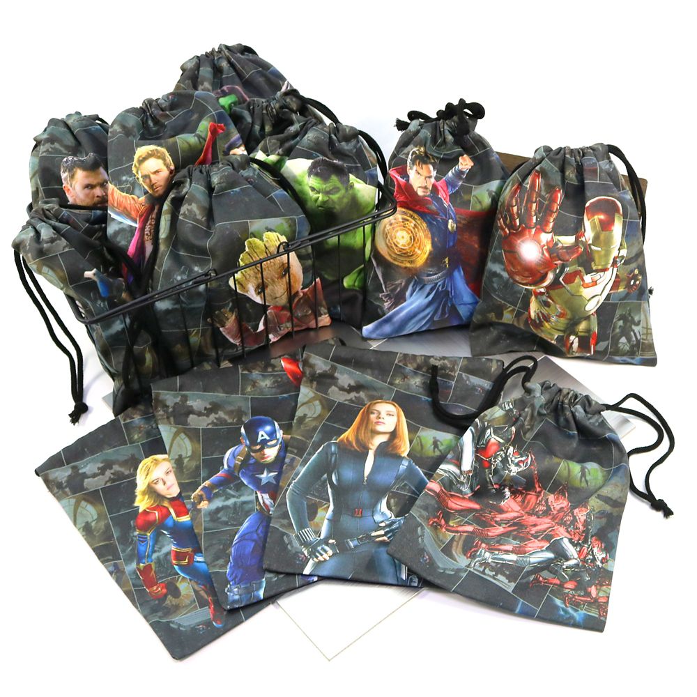 公式 ショップディズニー Marvel キャプテンマーベル 巾着