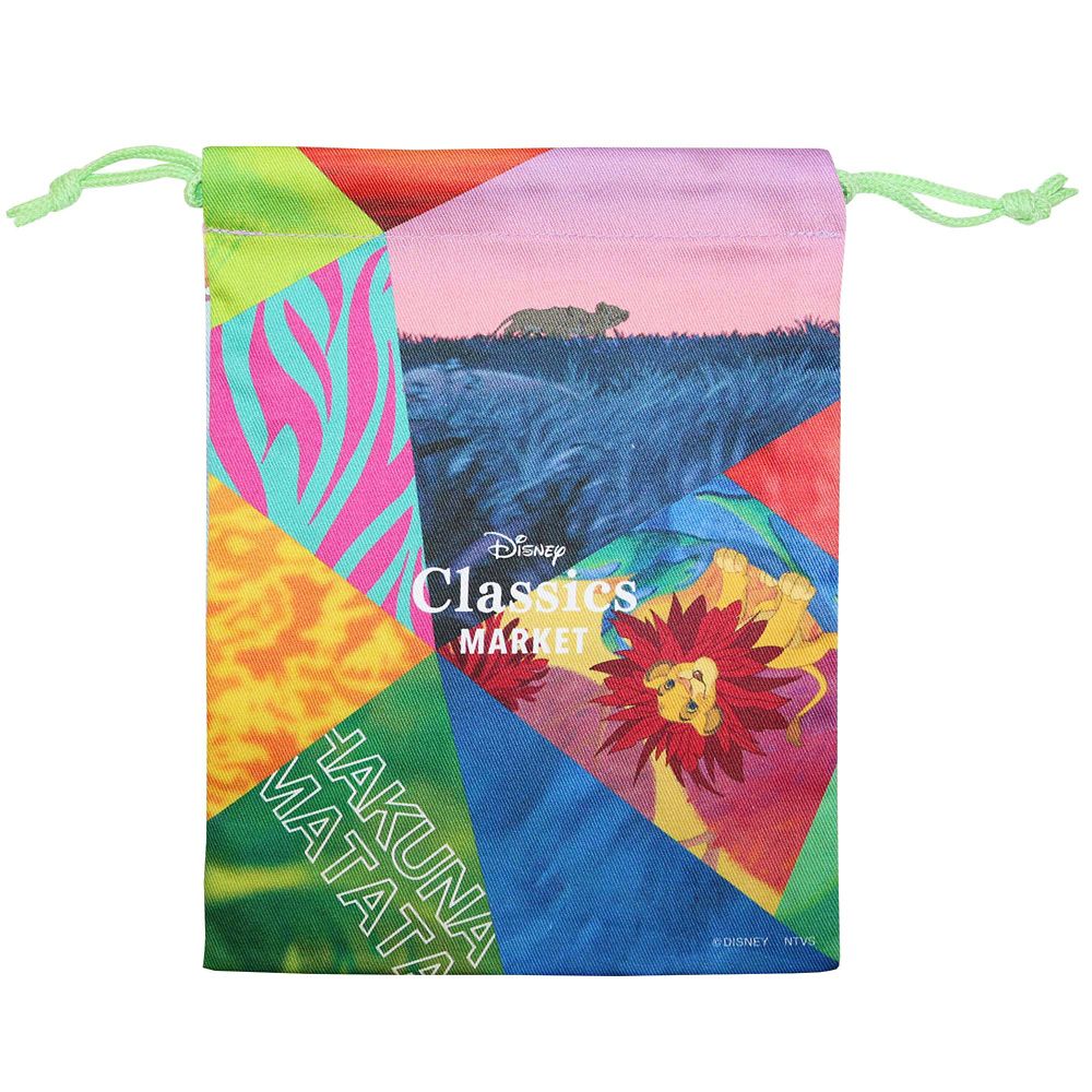 公式 ショップディズニー ｃｌａｓｓｉｃｓ ライオン キング ４ 巾着