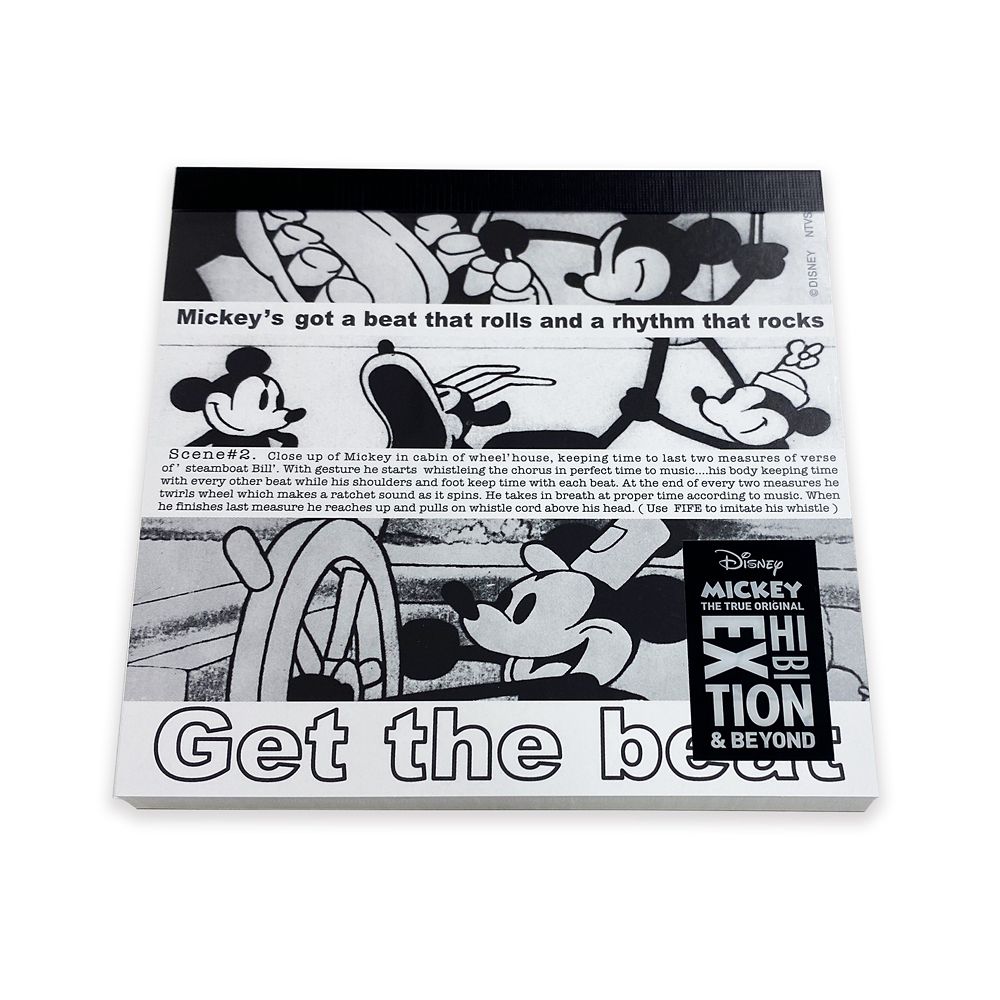 公式 ショップディズニー 蒸気船ウィリー Ff メモ帳ow