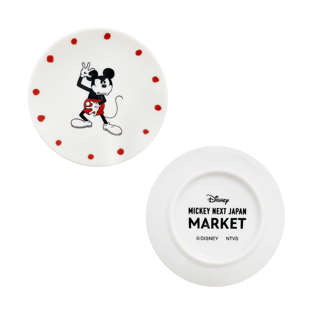 公式 ショップディズニー ミッキーネクストジャパンマーケット 豆皿 Maru