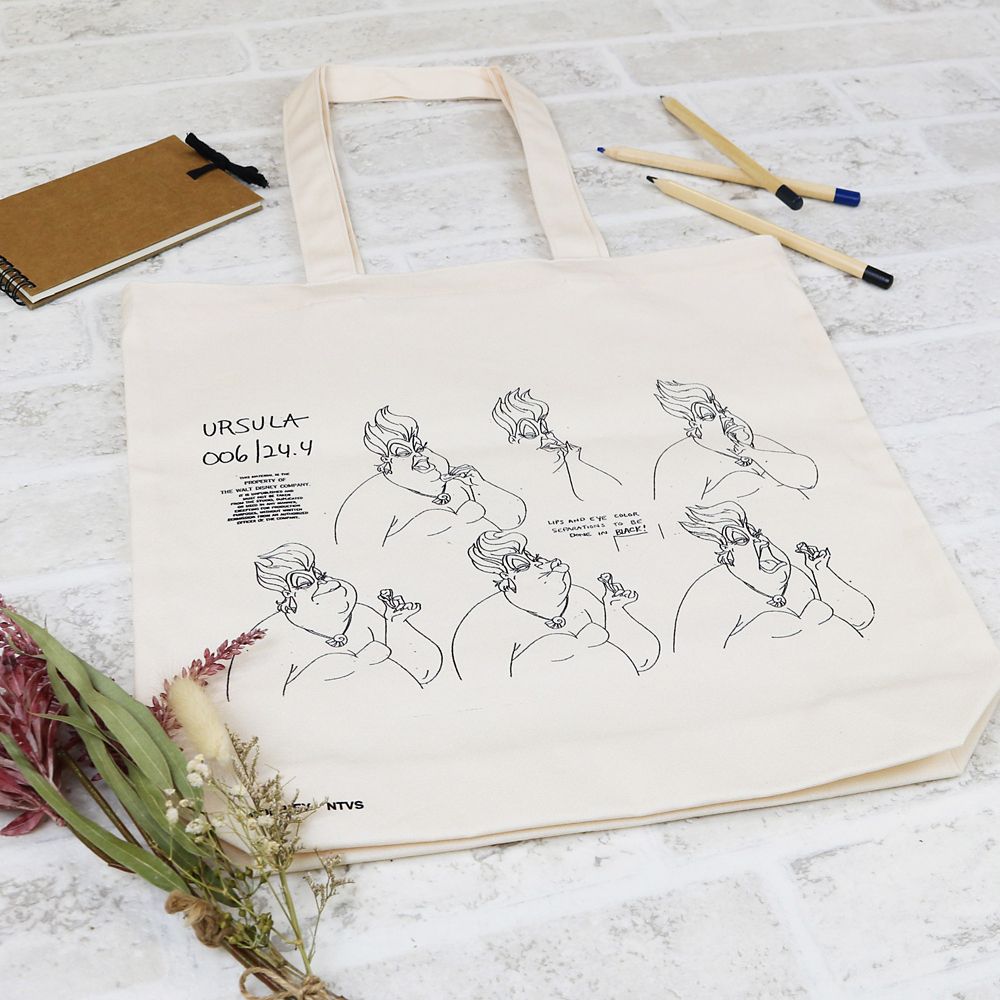 ディズニー・アニメーション・イマーシブ・エクスペリエンス／モデルシート／トートバッグ／リトル・マーメイド