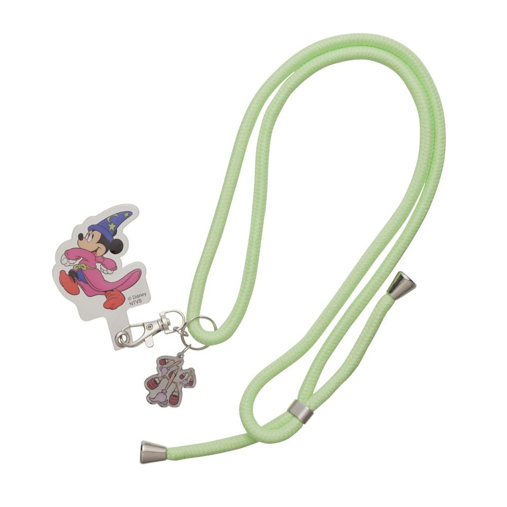 Disney THE MARKET限定／FANTASIA／スマホショルダーストラップ／ネオン