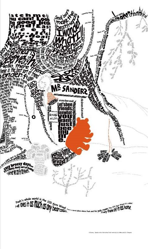 【数量限定】フロアランプ フロアライト Winnie the Pooh　くまのプーさん（ロゴ） 照明 ベットサイドランプ ライト ランプ