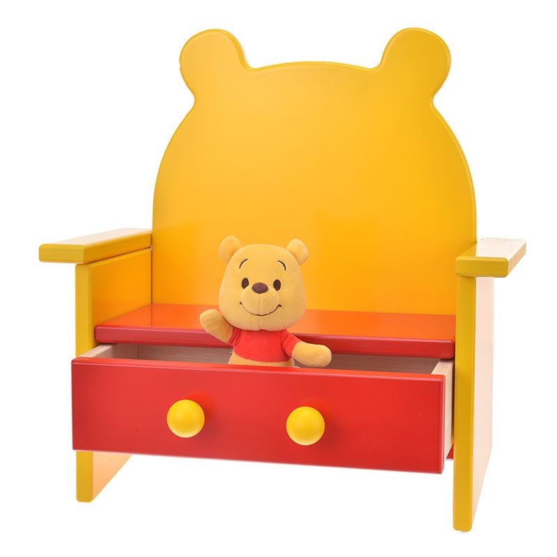 公式 ショップディズニー ぬいぐるみ置き ミニベンチ 飾り棚 くまのプーさん