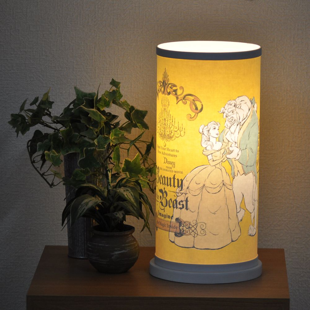 デスクライト スタンドライト 美女と野獣  ベル  照明 ベットサイドランプ ライト ランプ