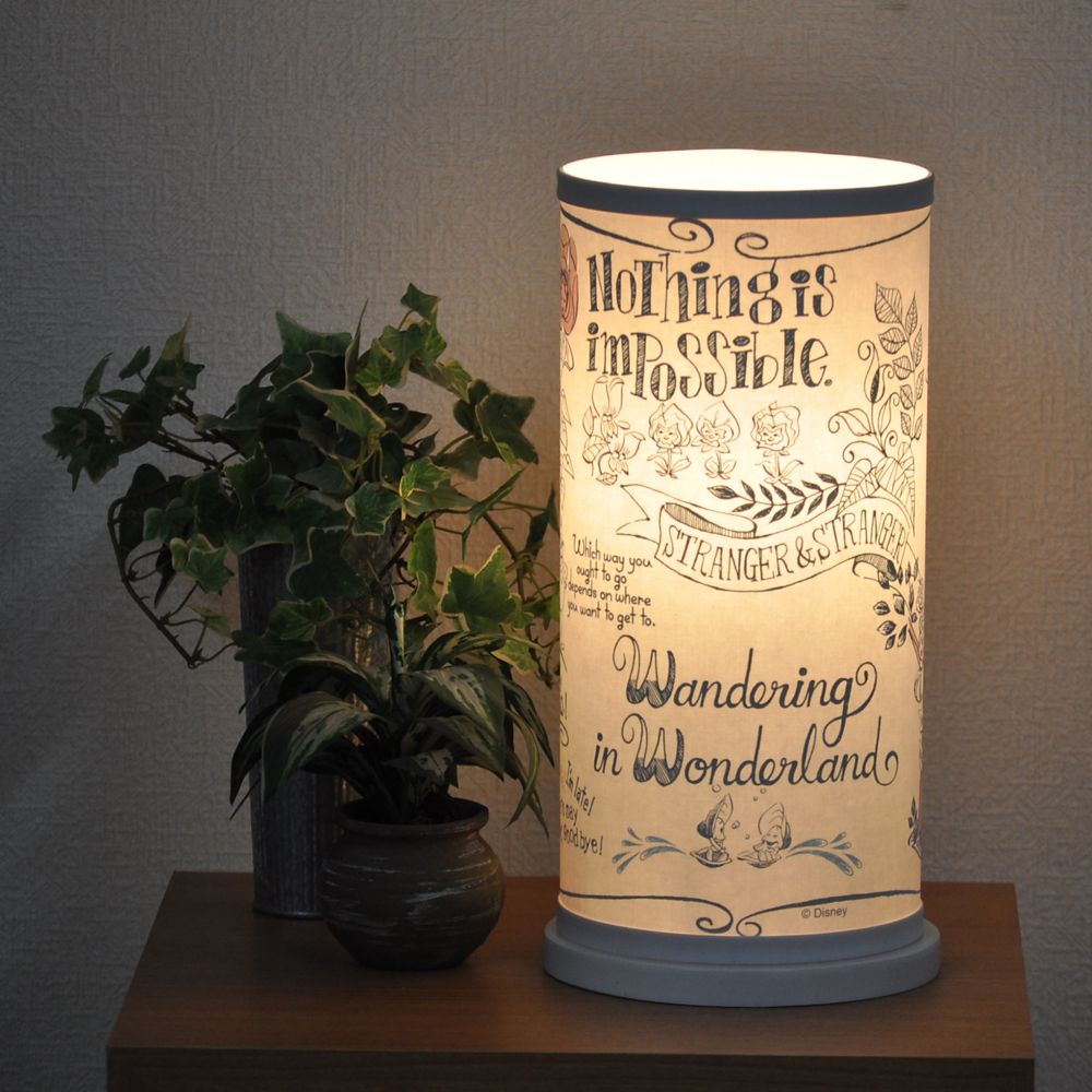 デスクライト スタンドライト ふしぎの国のアリス ローズスィート 照明 ベットサイドランプ ライト ランプ