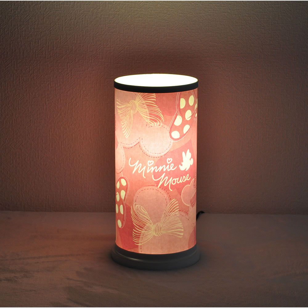 デスクライト スタンドライト ミニーマウス モチーフ 照明 ベットサイドランプ ライト ランプ