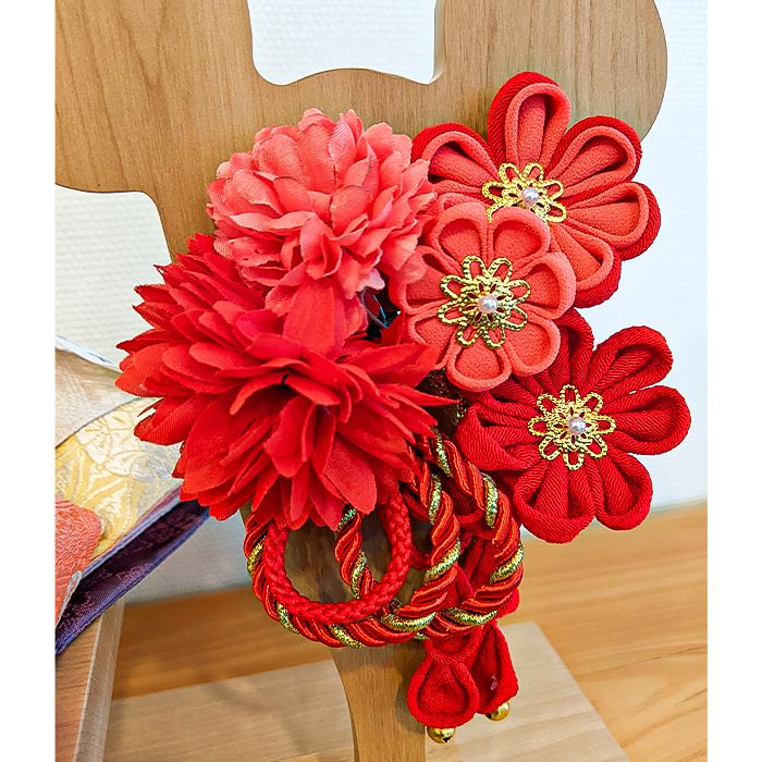 【数量限定】 インテリア 羽子板　ミッキー（ナチュラル） 髪飾り付き