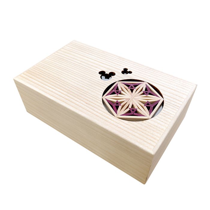 【数量限定】 小物入れ 組子 ボックス （あさのは）