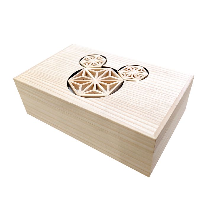 【数量限定】 小物入れ 組子 ボックス （みっきー）