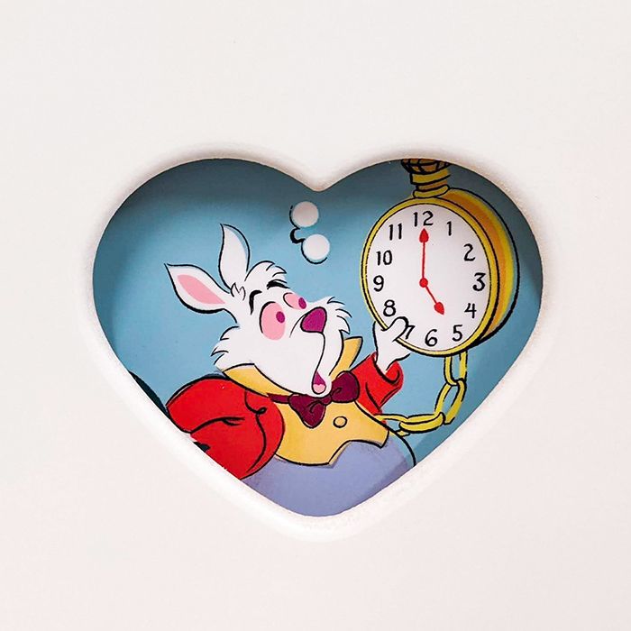 75cm幅 5段 不思議の国のアリス　アリス チェスト タンス 収納棚