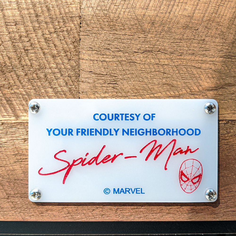 150cm幅テレビ台　スパイダーマン