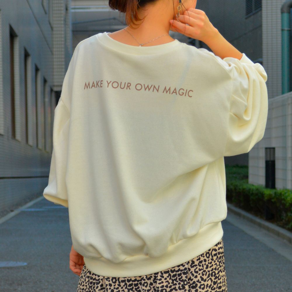 アナと雪の女王/エルサ/袖ボリュームスウェット(PONEYCOMB ChouChou)