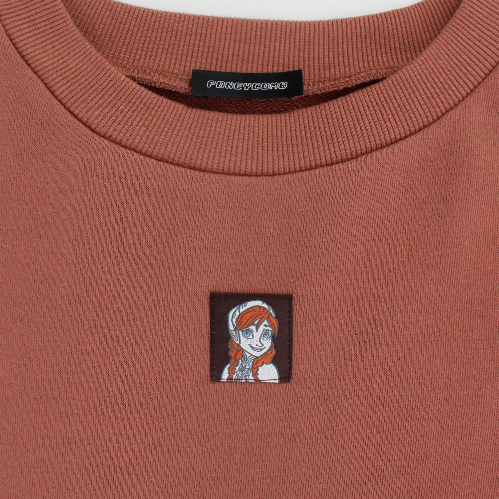 アナと雪の女王/アナ/袖ボリュームスウェット(PONEYCOMB ChouChou)