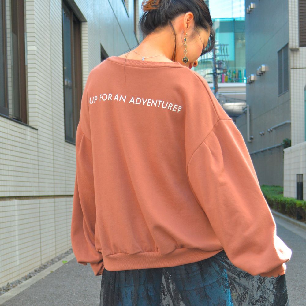 アナと雪の女王/アナ/袖ボリュームスウェット(PONEYCOMB ChouChou)