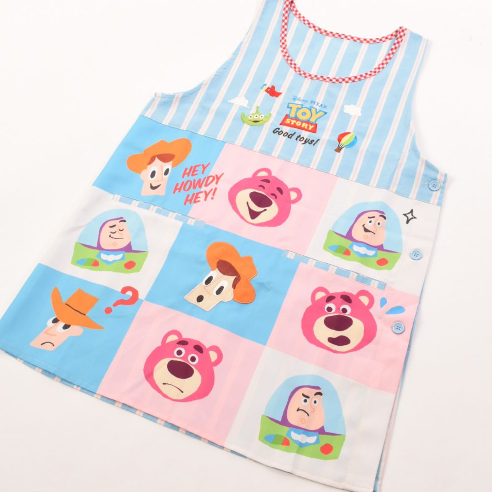 トイ・ストーリー/ウッディ、バズ・ライトイヤー、エイリアン、ロッツォ/エプロン