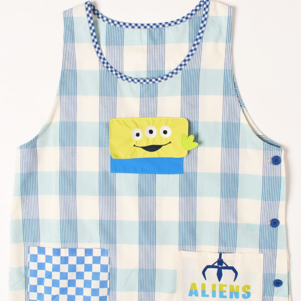 トイ・ストーリー/エイリアン/小物入れ付きエプロン