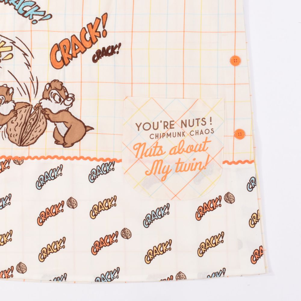 【Disney】チップ＆デール/刺繍エプロン