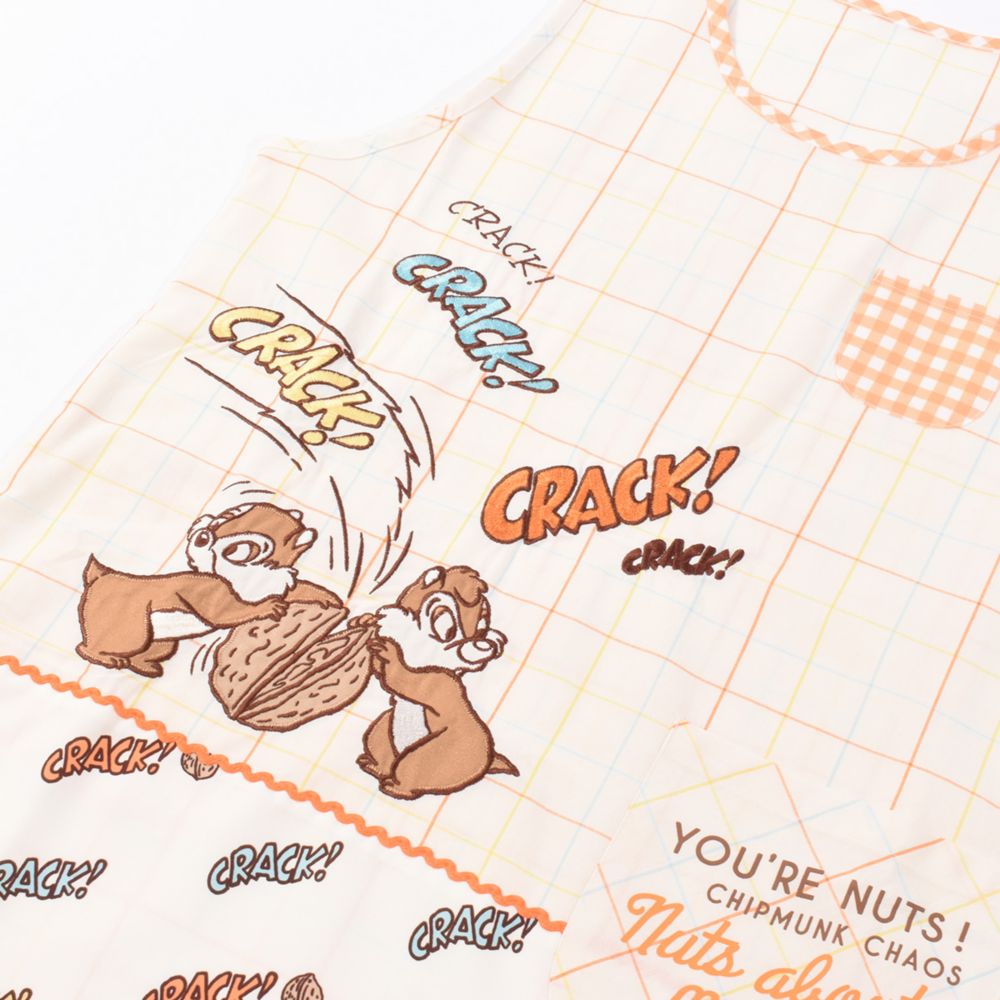 【Disney】チップ＆デール/刺繍エプロン