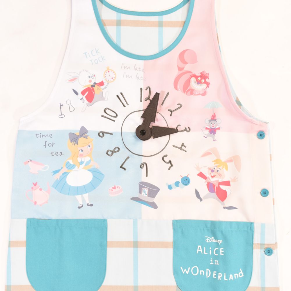 不思議の国のアリス 時計/エプロン