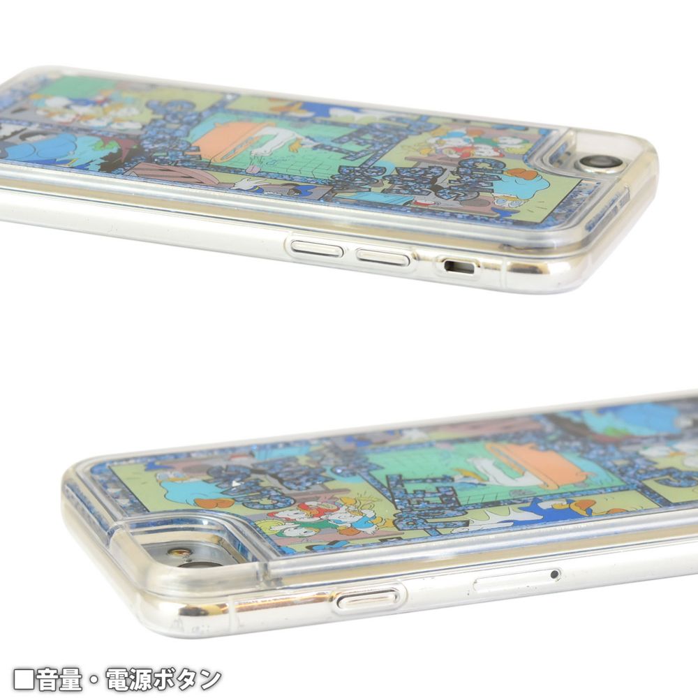 ドナルドダック iPhone7/8 対応 グリッターケース コミック DN-691B