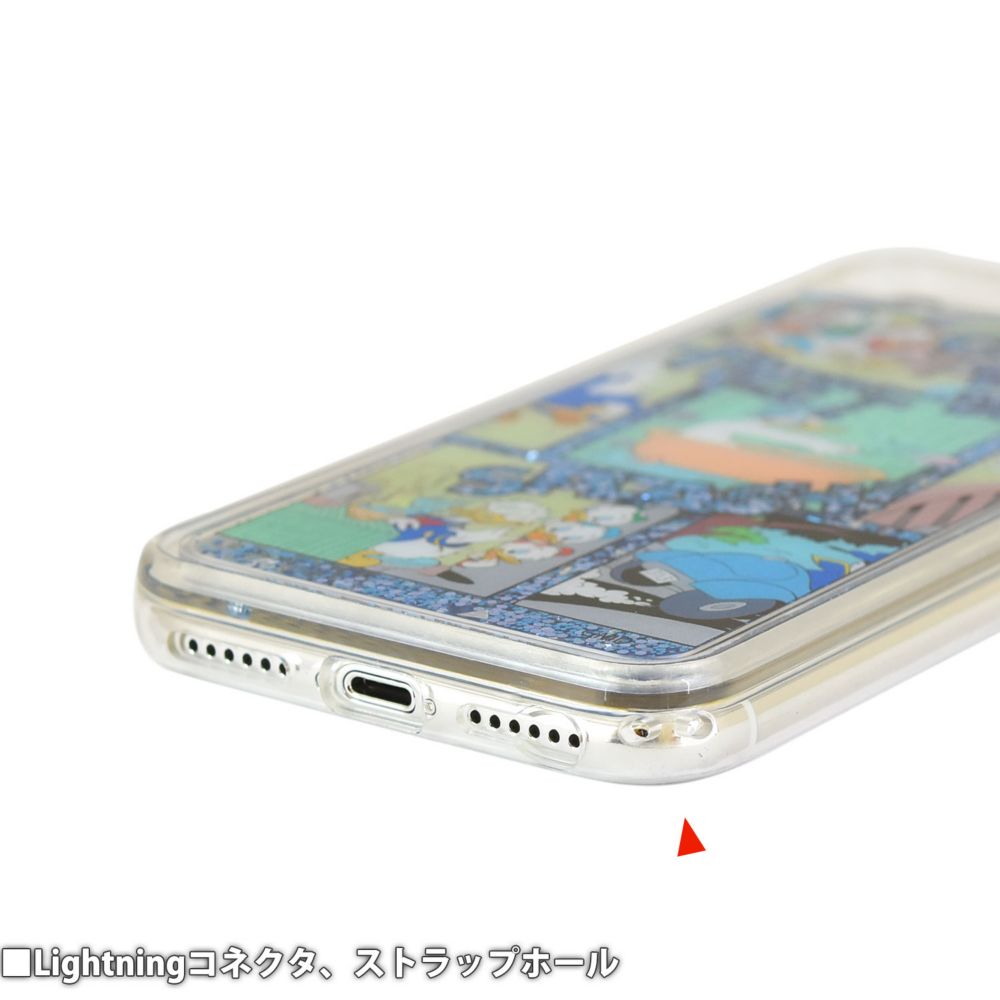 ドナルドダック iPhone7/8 対応 グリッターケース コミック DN-691B