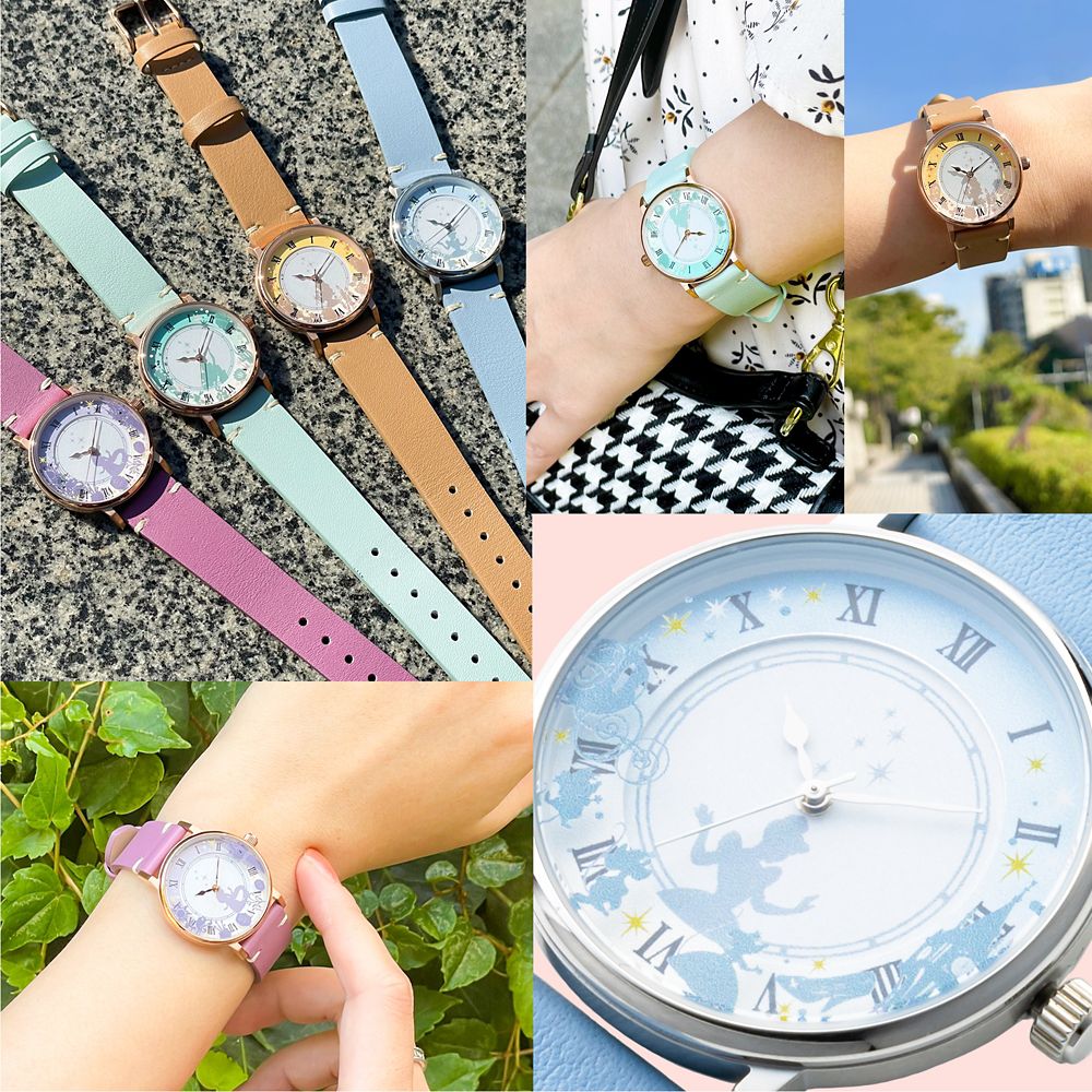 グランドール Disney プリンセス レディスソーラーウォッチ ベル GSW005DP1