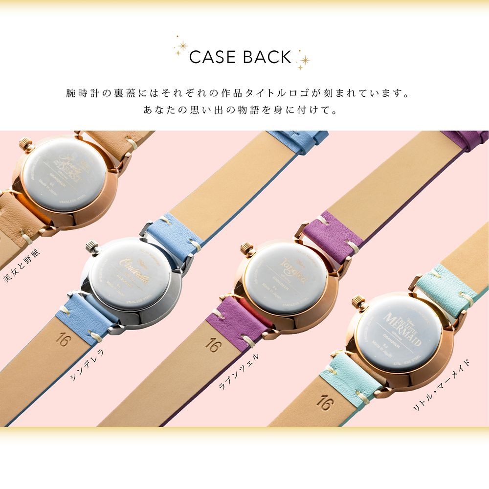 グランドール Disney プリンセス レディスソーラーウォッチ シンデレラ GSW005DP2