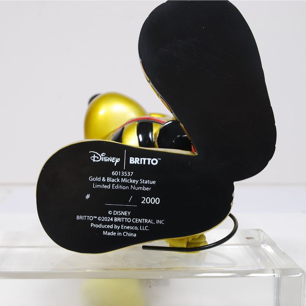 『Disney x BURITTO』ミッキースタチュー 世界2000個限定 BRIT001R/レッド