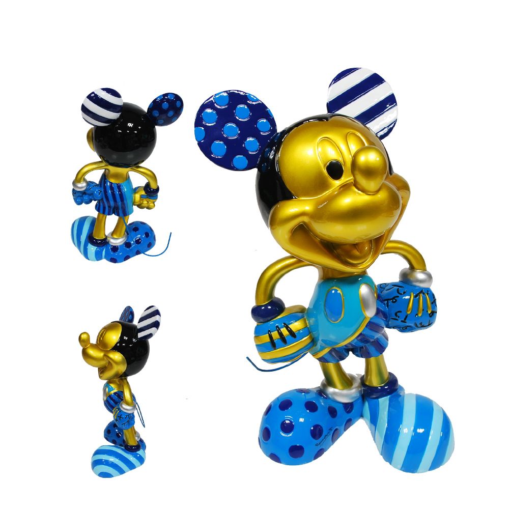 『Disney x BURITTO』ミッキースタチュー 世界2000個限定 BRIT001R/ブルー