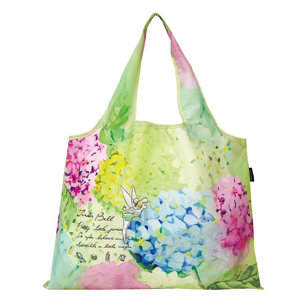 公式 ショップディズニー 2way Shopping Bag あじさい ティンカーベル