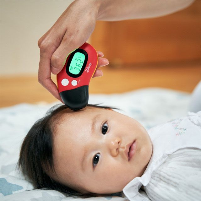 さっと測れる2Way体温計　ミッキーマウス