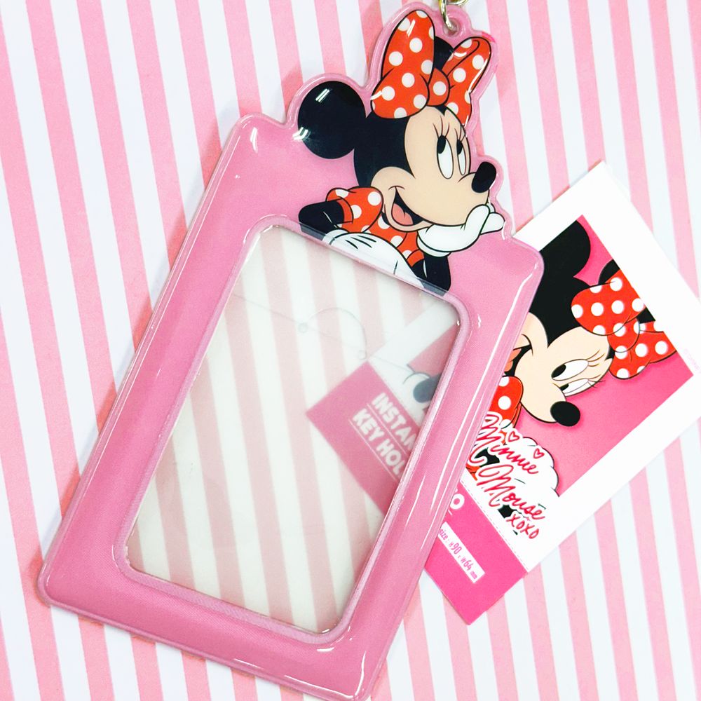 ミニー　カードホルダー（インスタントフォトキーホルダー）