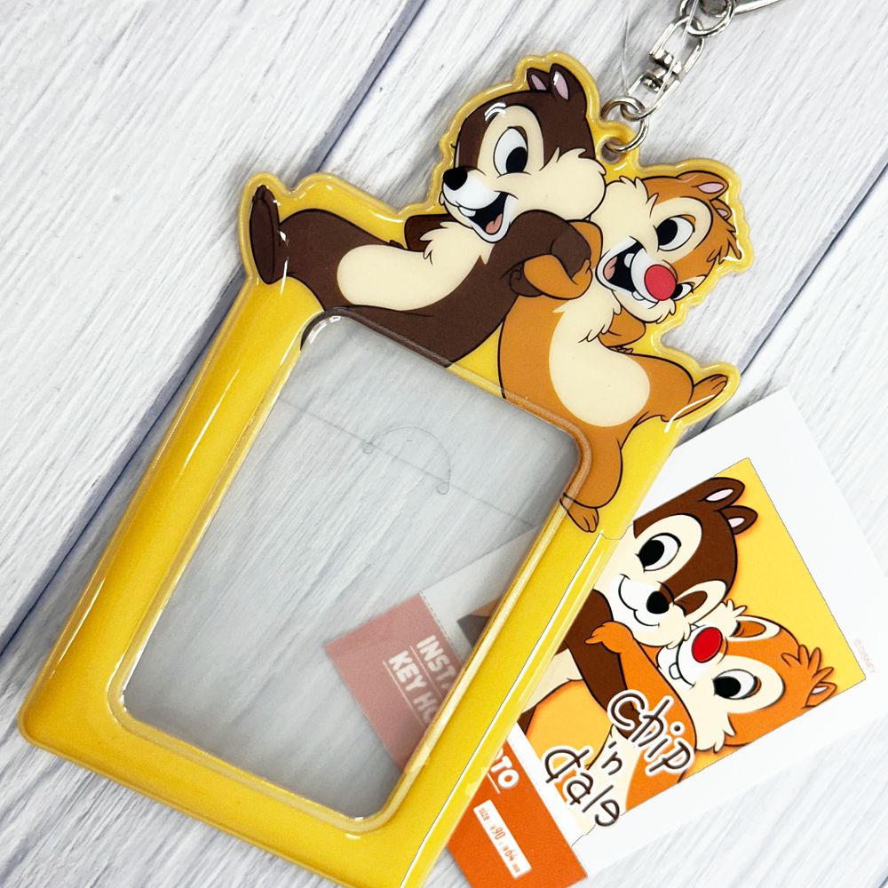 チップ＆デール　カードホルダー（インスタントフォトキーホルダー）