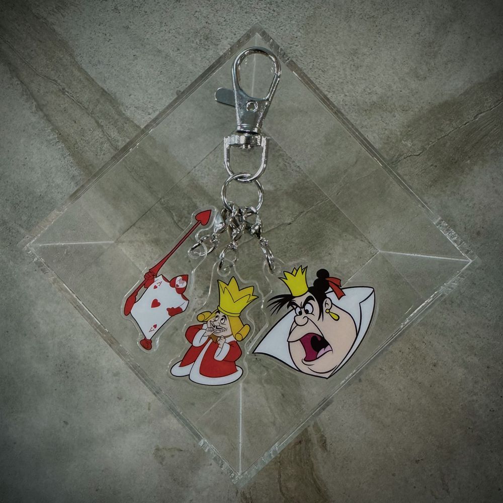 ディズニーヴィランズ/トリオアクリルキーホルダー【8個セット】