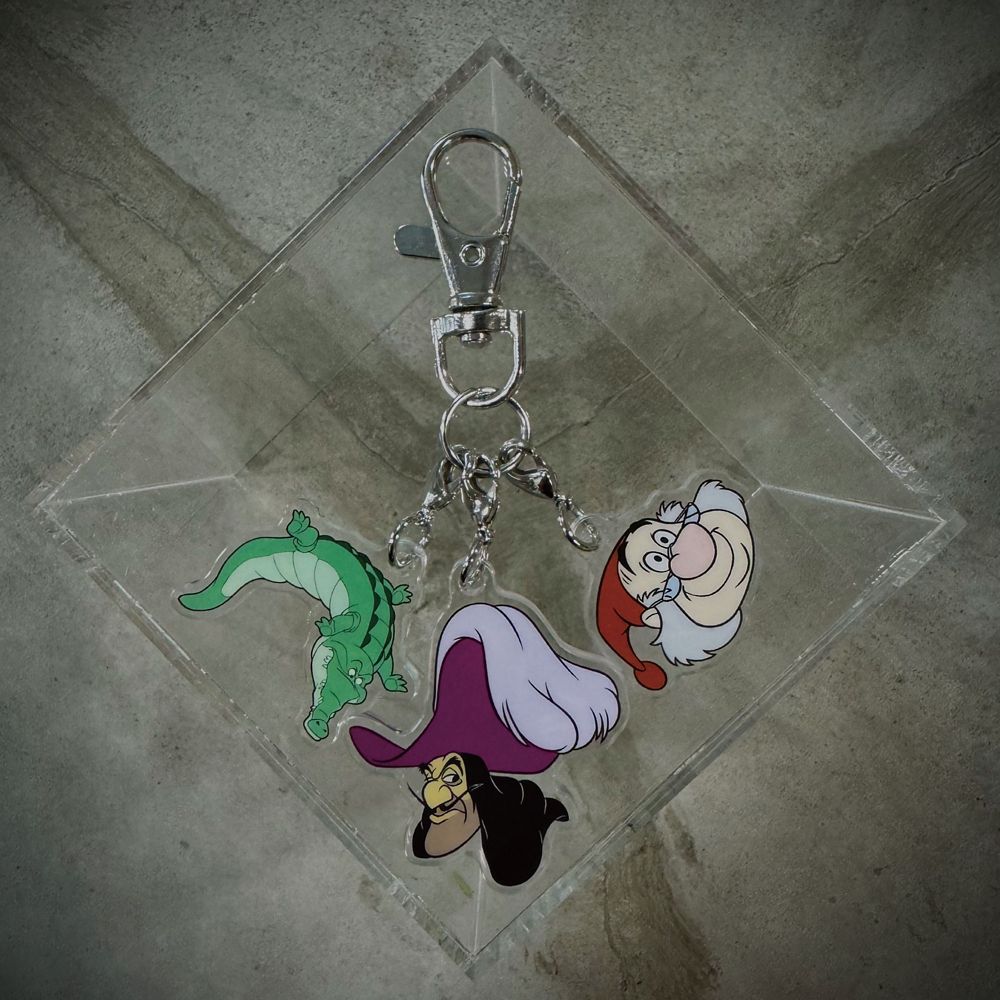 ディズニーヴィランズ/トリオアクリルキーホルダー【8個セット】
