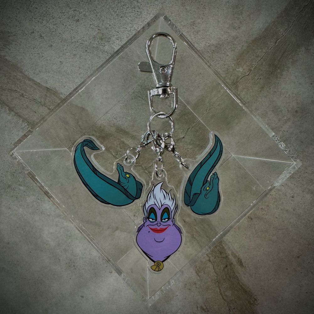 ディズニーヴィランズ/トリオアクリルキーホルダー【8個セット】