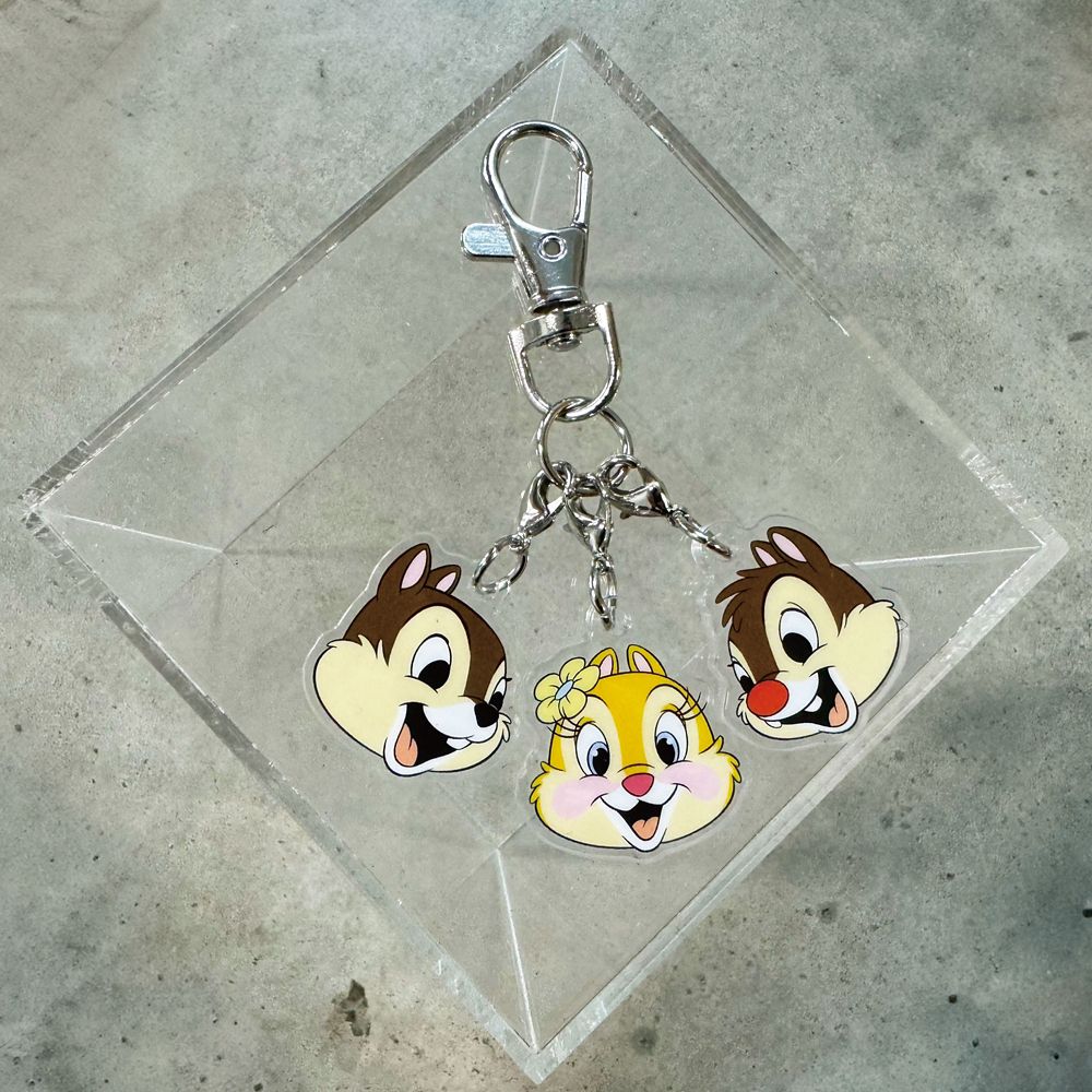 ミッキー＆フレンズ/トリオアクリルキーホルダー【8個セット】