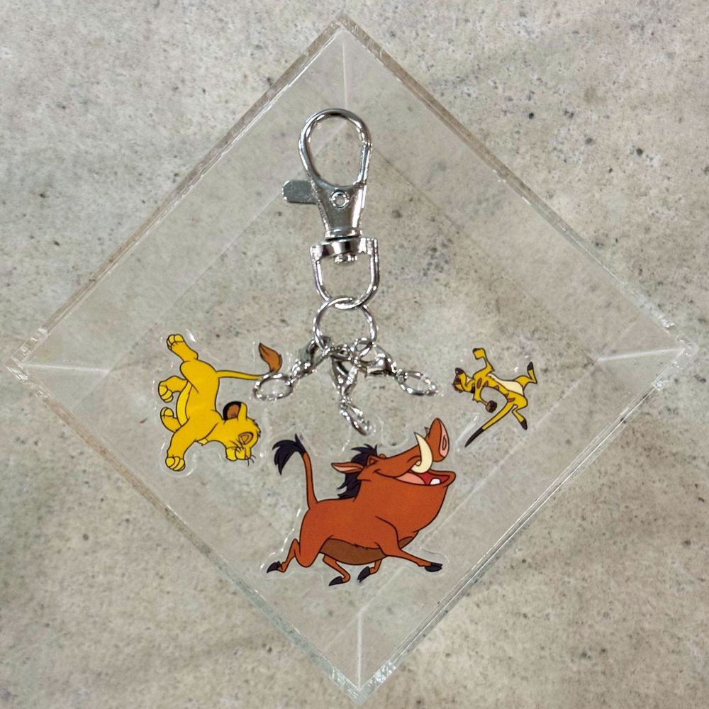 ディズニーアニメーションシリーズ/トリオアクリルキーホルダー【8個セット】