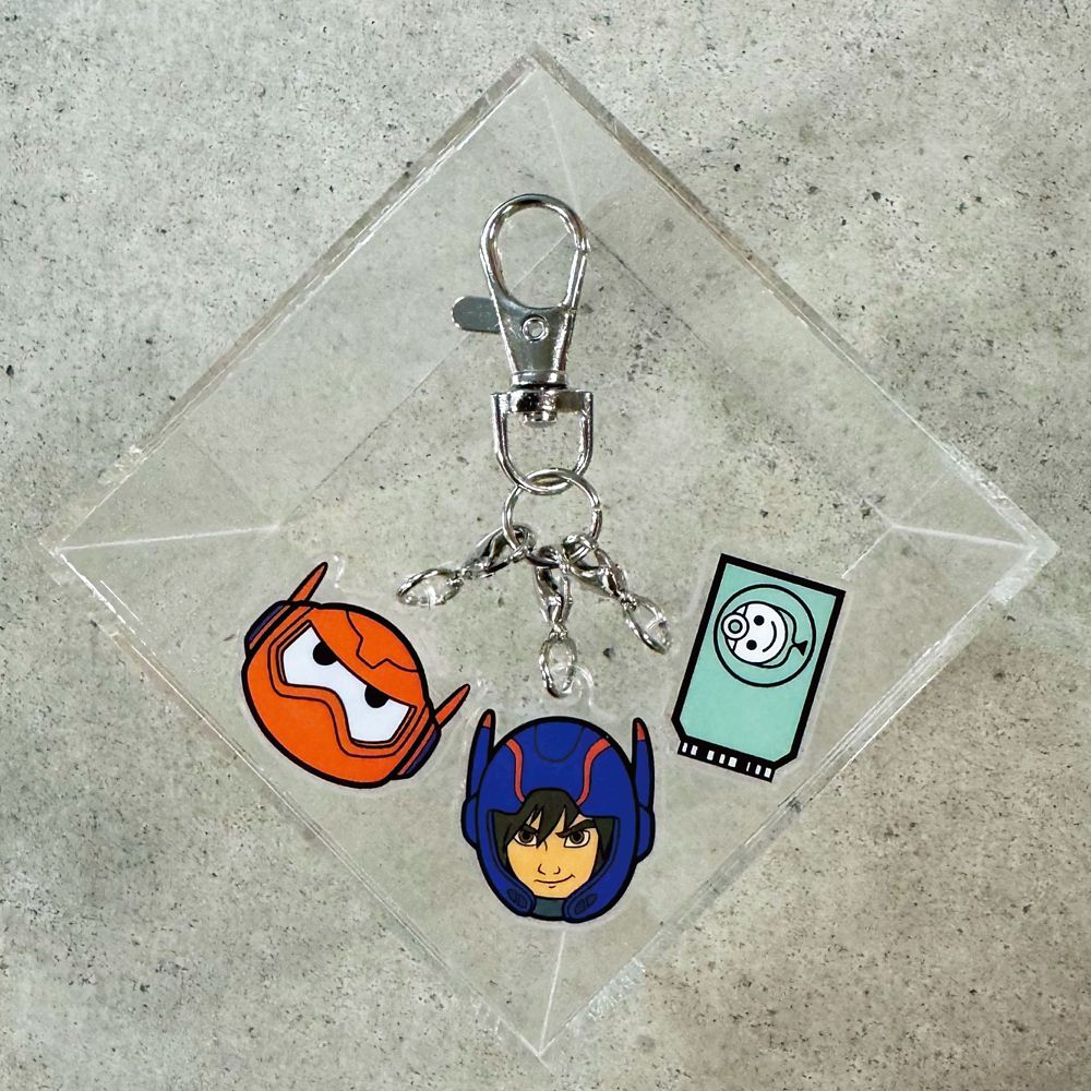 ディズニーアニメーションシリーズ/トリオアクリルキーホルダー【8個セット】