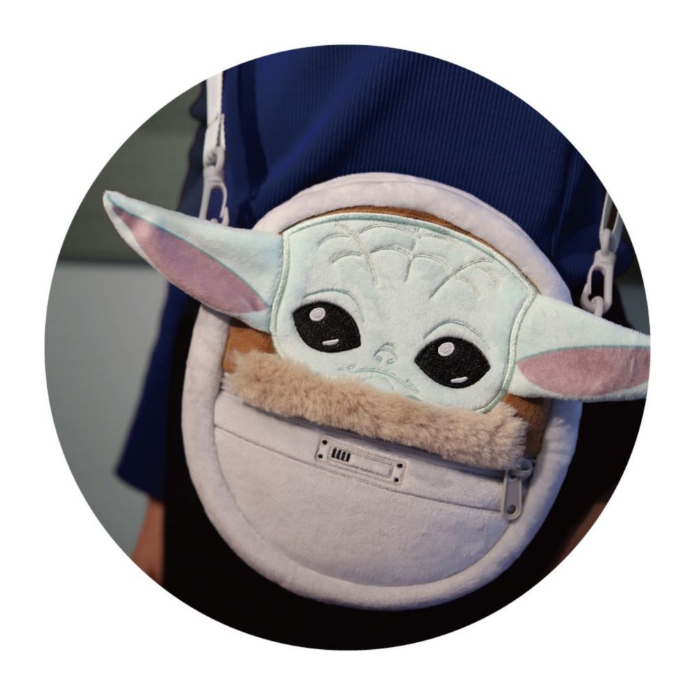スターウォーズ　マンダロリアン　グローグー　ぬいぐるみショルダーポシェット