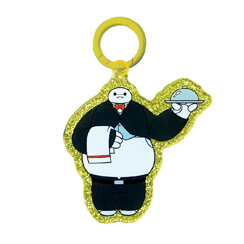 ベイマックス　コスチューム　グリッター　アクリルキーリング【8個セット】