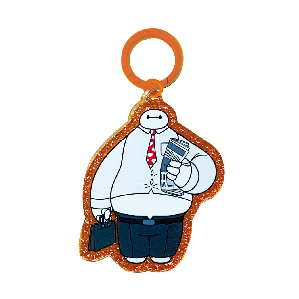 ベイマックス　コスチューム　グリッター　アクリルキーリング【8個セット】