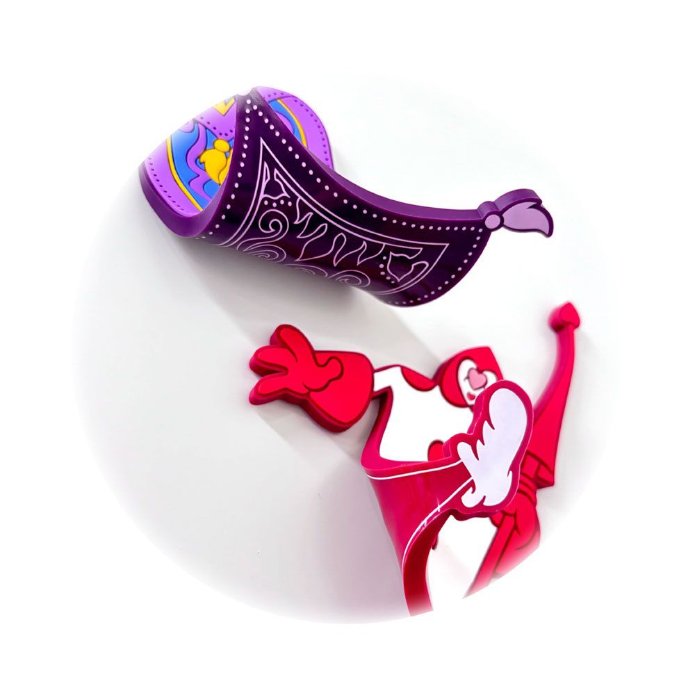 アラジン　魔法のじゅうたん　ラバーマグネットフック