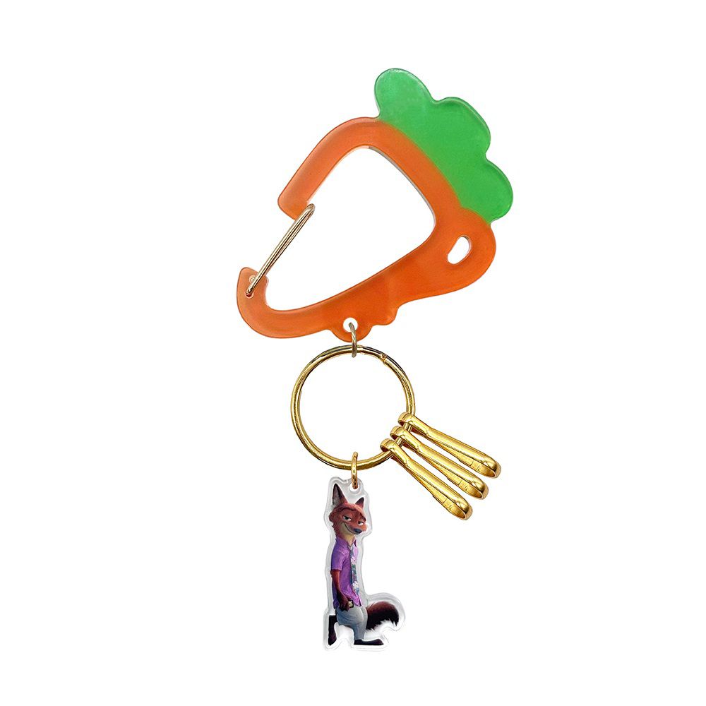 ズートピア2　ニック・ワイルド　アクリルカラビナチャーム